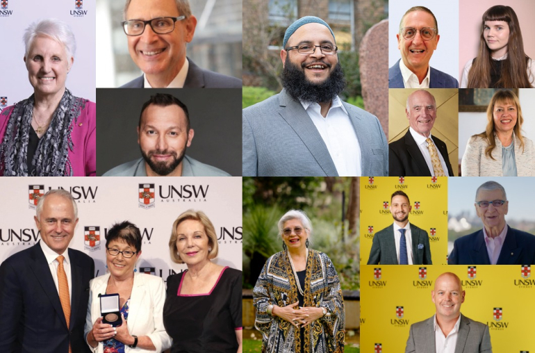 Banner of past winners of the Australian mental health prize prior to 2026